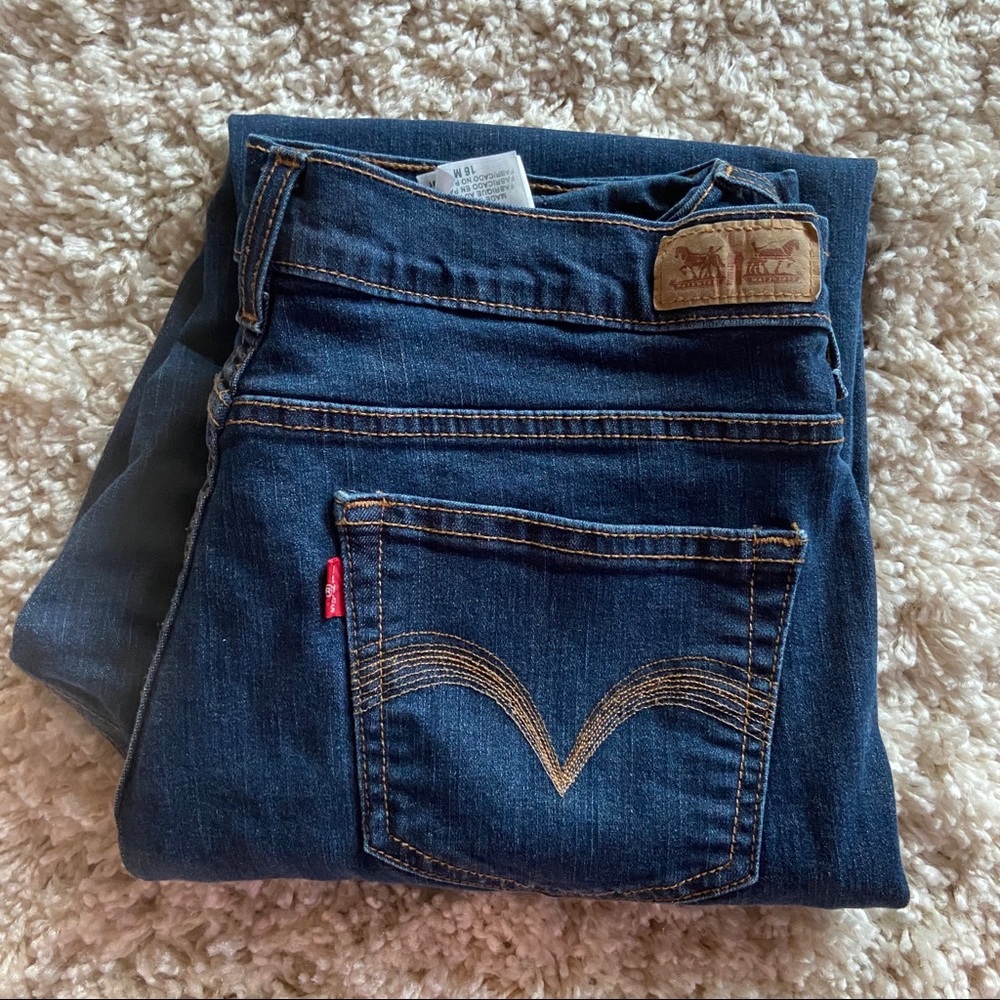 Levi’s 512 Straight Leg Blue Jeans